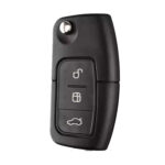 433MHZ 3 Buttons Flip Car Key Fob For Ford Focus Fiesta Mondeo