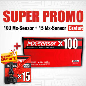 Super Promo 100 Mx-sensor + 15 Mx-Sensor gratuit