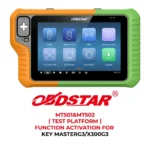 Obdstar - Activation des fonctions MT501 et MT502 (plateforme de test) pour Key Master G3 / X300G3