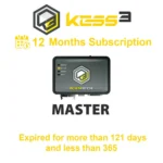 Alientech - KESS3 Master - KESS3MS001 KESS3MAF02 - Abonnement 12 Mois