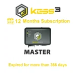Alientech KESS3MS001 - KESS3 Master - Abonnement 12 Mois