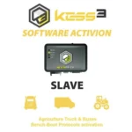 Alientech KESS3SA007 Activation des protocoles de banc-démarrage pour camions et bus agricoles esclaves KESS3