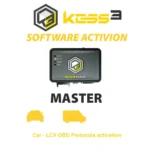 Alientech KESS3MA005 KESS3 Activation des protocoles de banc-démarrage LCV Master Car