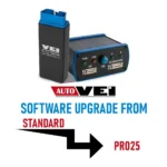 Mise à niveau du logiciel AutoVei de STANDARD vers PRO25