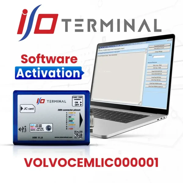 Avio Terminal Module Ics I/O IO Terminal Multi Tool VOLVOCEMLIC000001 Liste et fonctions des ...