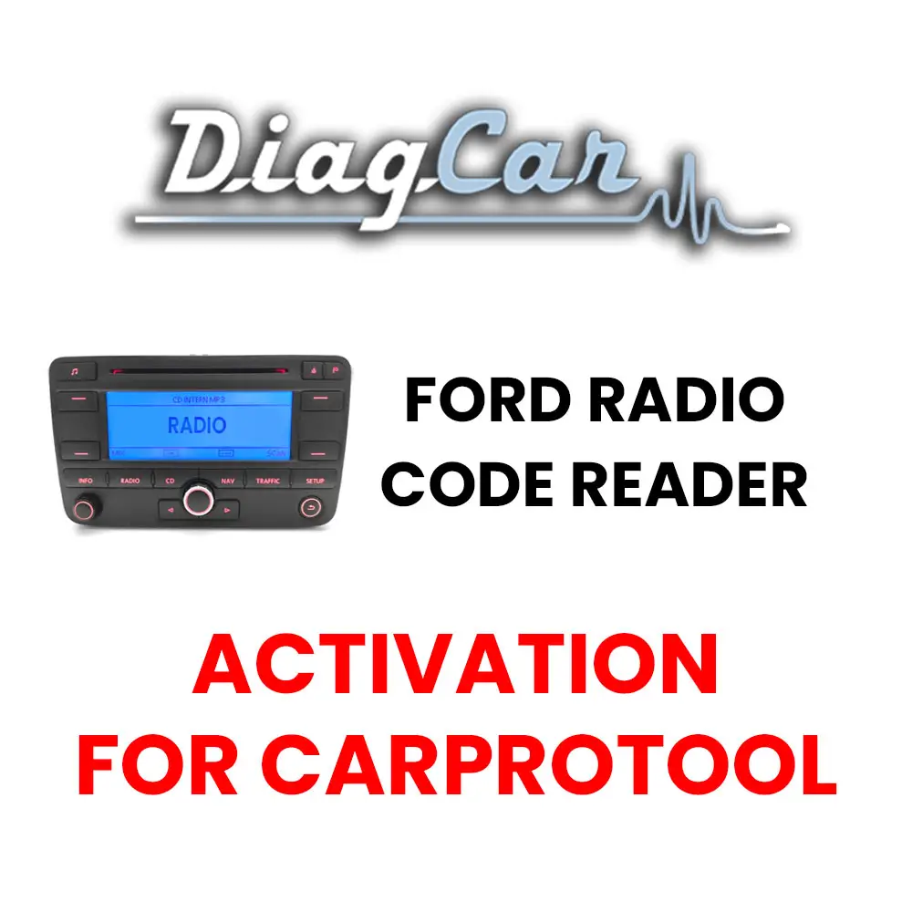 mise a jour. DiagCar (1) Activation du lecteur de codes radio DiagCar Ford pour CarProTool – Image 1