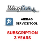 Renouvellement de l'abonnement à l'outil de service d'airbag DiagCar pour 3 ans