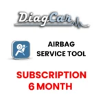Renouvellement de l'abonnement à l'outil de service d'airbag DiagCar pour 6 mois