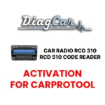 Lecteur de codes d'autoradio DiagCar RCD 310 RCD 510