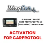 Lecteur de codes DiagCar Blaupunkt RNS 310 / Ford Travelpilot FX NX [OMAP5948]