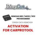 DiagCar Renesas R8C / M32C / R32 Programmeur CRASH DATA Remover
