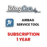 Renouvellement de l'abonnement à l'outil de service d'airbag DiagCar pour 1 an