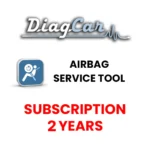 Renouvellement de l'abonnement à l'outil de service d'airbag DiagCar pour 2 ans