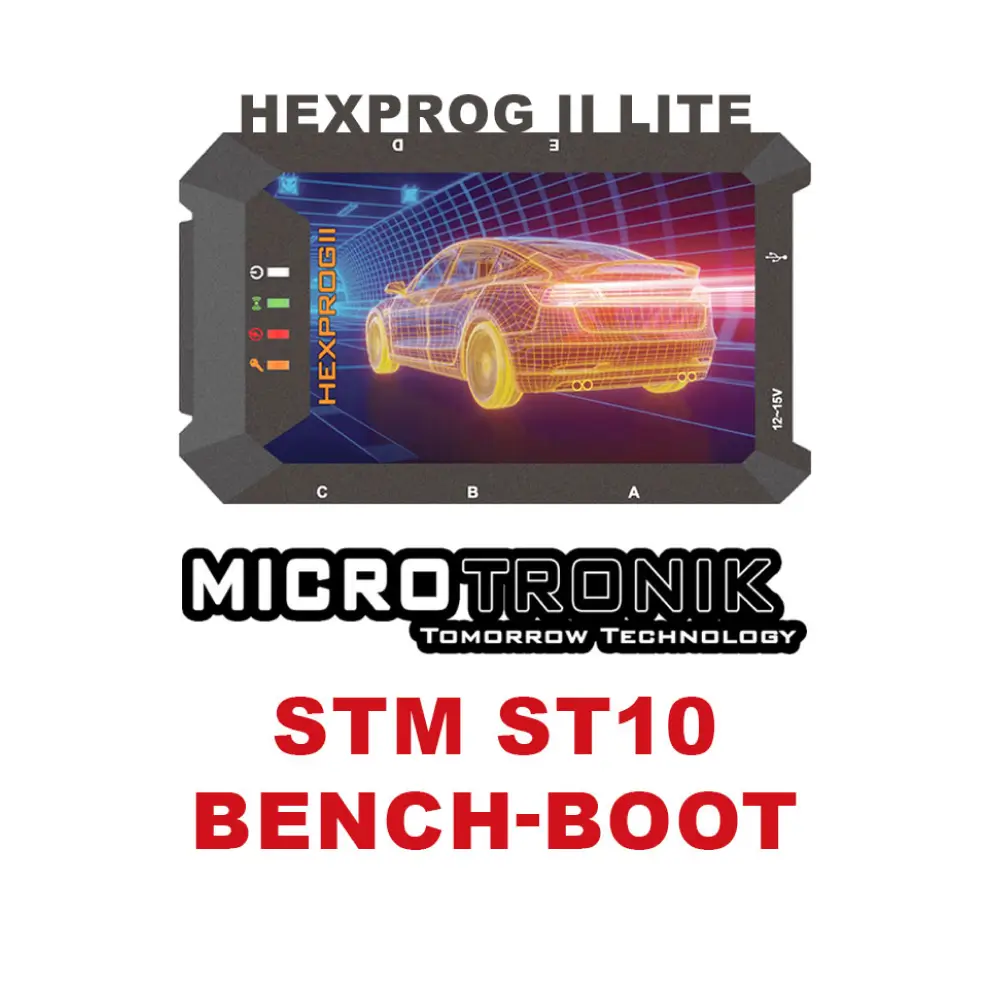 Microtronik (1) Microtronik - Hexprog II Lite - Licence pour STM ST10 Bench-Boot – Image 1