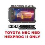 Microtronik - Hexprog II Lite - Licence pour Toyota NEC NBD Hexprog II uniquement