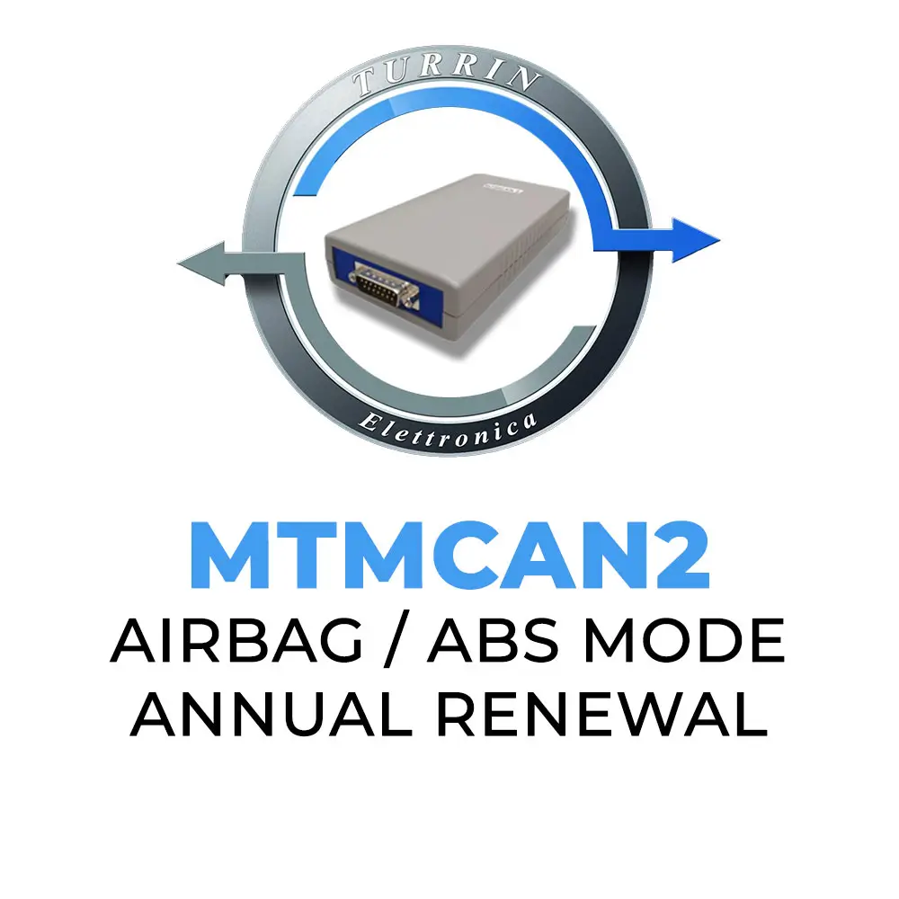 Turrin Elettronica (1) (1) Turrin Elettronica - Renouvellement annuel du mode MTMCAN2 Aribag / ABS – Image 1