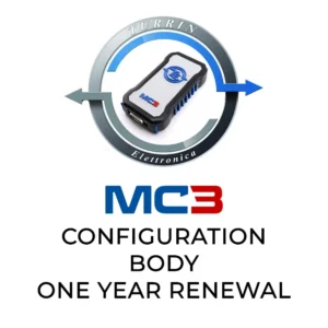 Turrin Elettronica MC3 Configuration BODY Renouvellement d'un an