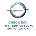 Turrin Elettronica - Vérification du service de réinitialisation de l'ECU Version ECU.7 Activation du logiciel