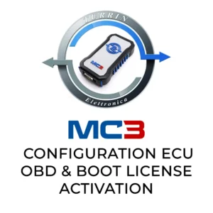 Turrin Elettronica MC3 Configuration ECU OBD & BOOT licence Activation