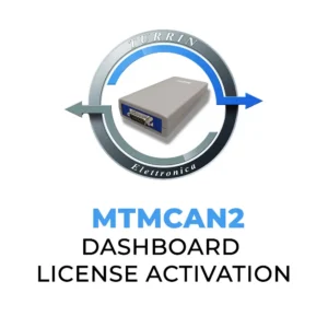 Turrin Elettronica - Activation de la licence du tableau de bord MTMCAN2