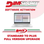 Dimsport - Mise à niveau de la version complète Race Evo Standard vers Plus