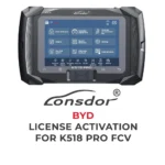 Lonsdor - Activation de la licence BYD pour K518 Pro FCV