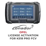 Lonsdor - Activation de la licence Opel pour K518 Pro FCV