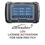 Lonsdor - Activation de la licence LDV pour K518 Pro FCV