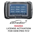 Lonsdor - Activation de la licence Mazda pour K518 Pro FCV