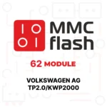 MMCFlash - Module 62, Volkswagen AG TP2.0/KWP2000