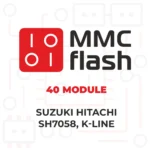 MMCFlash - Module 40, Suzuki Hitachi SH7058, ligne K