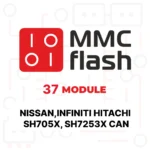 MMCFlash - Module 37, Nissan, Infiniti Hitachi SH705x, SH7253x Peut