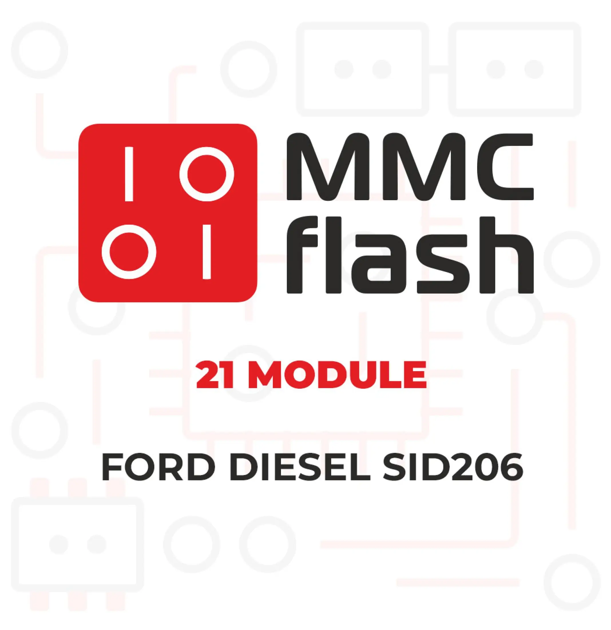 MMC Flash (5) (1) MMCFlash - 21 modules, Ford Diesel SID206 – Image 1