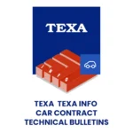 TEXA TEXAINFO CAR CONTRACT - BULLETINS TECHNIQUES
