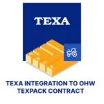 INTÉGRATION DE TEXA AU CONTRAT OHW TEXPACK