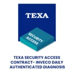 CONTRAT D'ACCÈS DE SÉCURITÉ TEXA - DIAGNOSTIC AUTHENTIFIÉ QUOTIDIEN INVECO - AGSASGWD