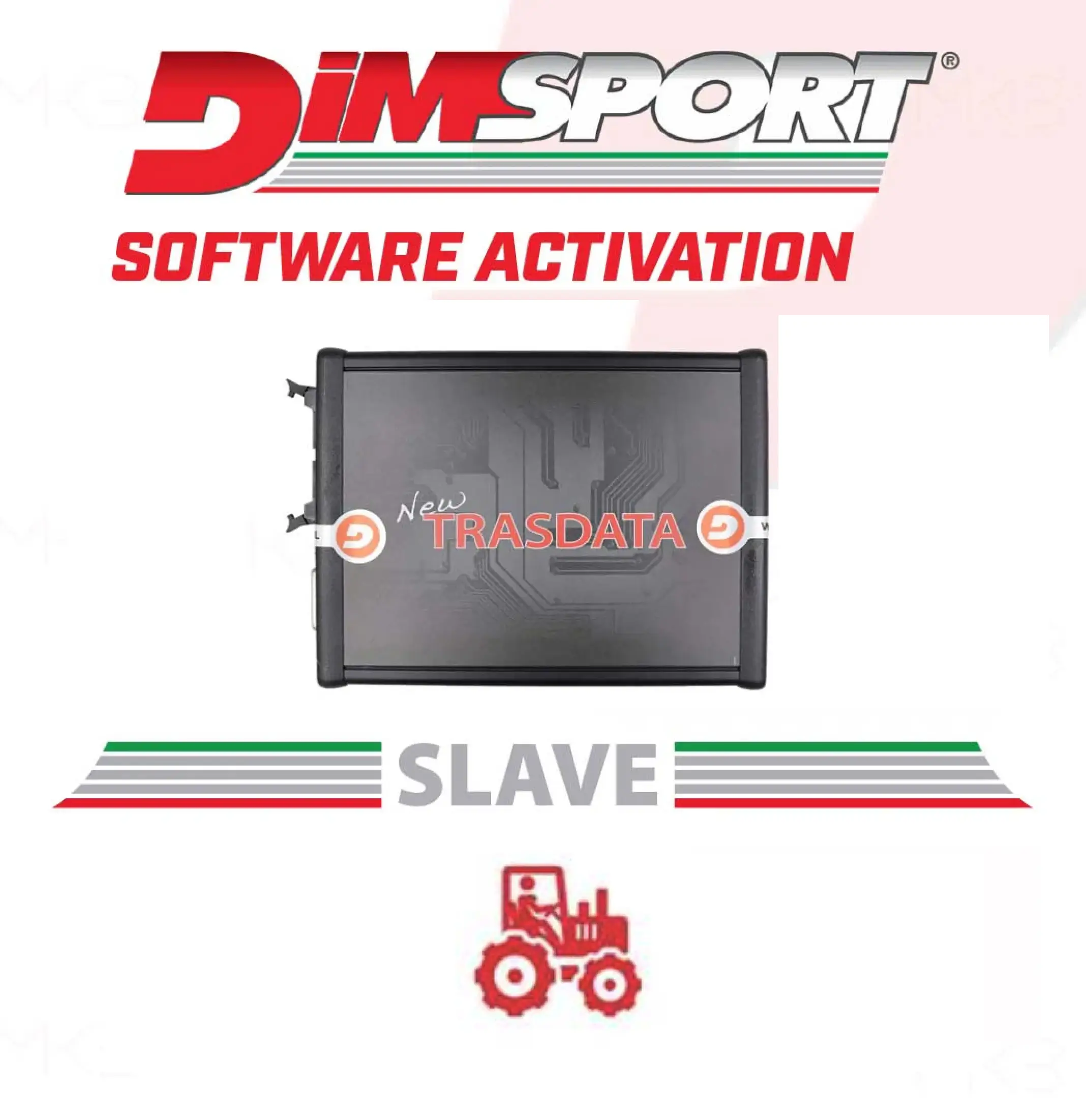 Dimsport (3) (1) Dimsport - NOUVEAU TRASDATA SLAVE - TRACTEUR.& VÉHICULE AGRICOLE (AV99NT001A) Activation – Image 1