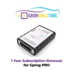 Renouvellement d'abonnement d'un an à GromCalcTool pour Gprog
