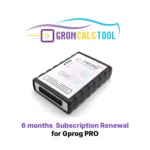 Renouvellement de l'abonnement GromCalcTool pour 6 mois pour ProByte