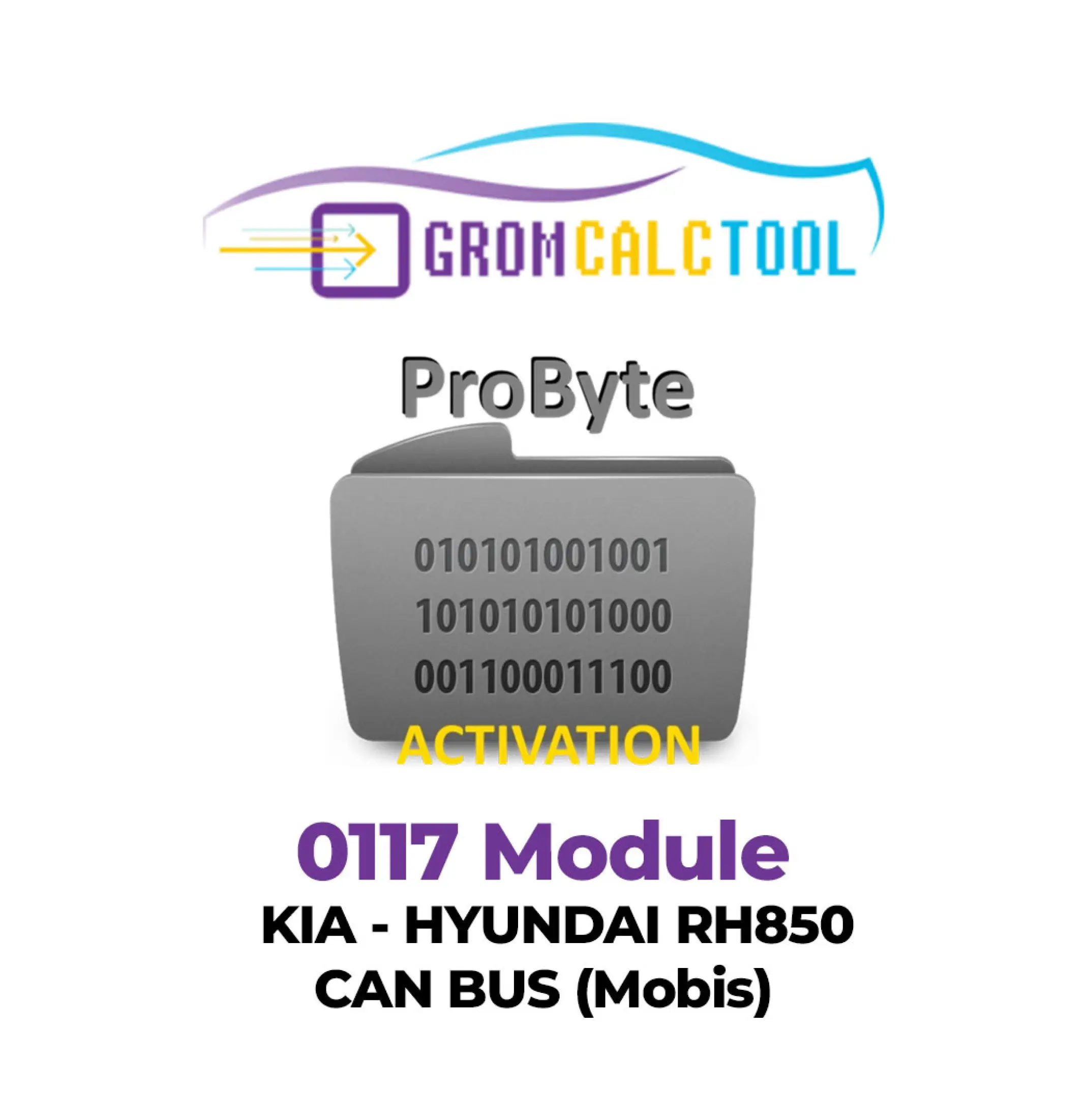 Grom Calc Tool (3) (1) Module GromCalcTool 0117 Kia - Hyundai RH850 CAN BUS (Mobis) – Image 1