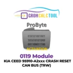 Module GromCalcTool 0119 Kia Ceed 95910-A2xxx Réinitialisation en cas de crash CAN BUS (TRW)