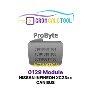 Module GromCalcTool 0129 Nissan INFINEON XC23xx CAN BUS