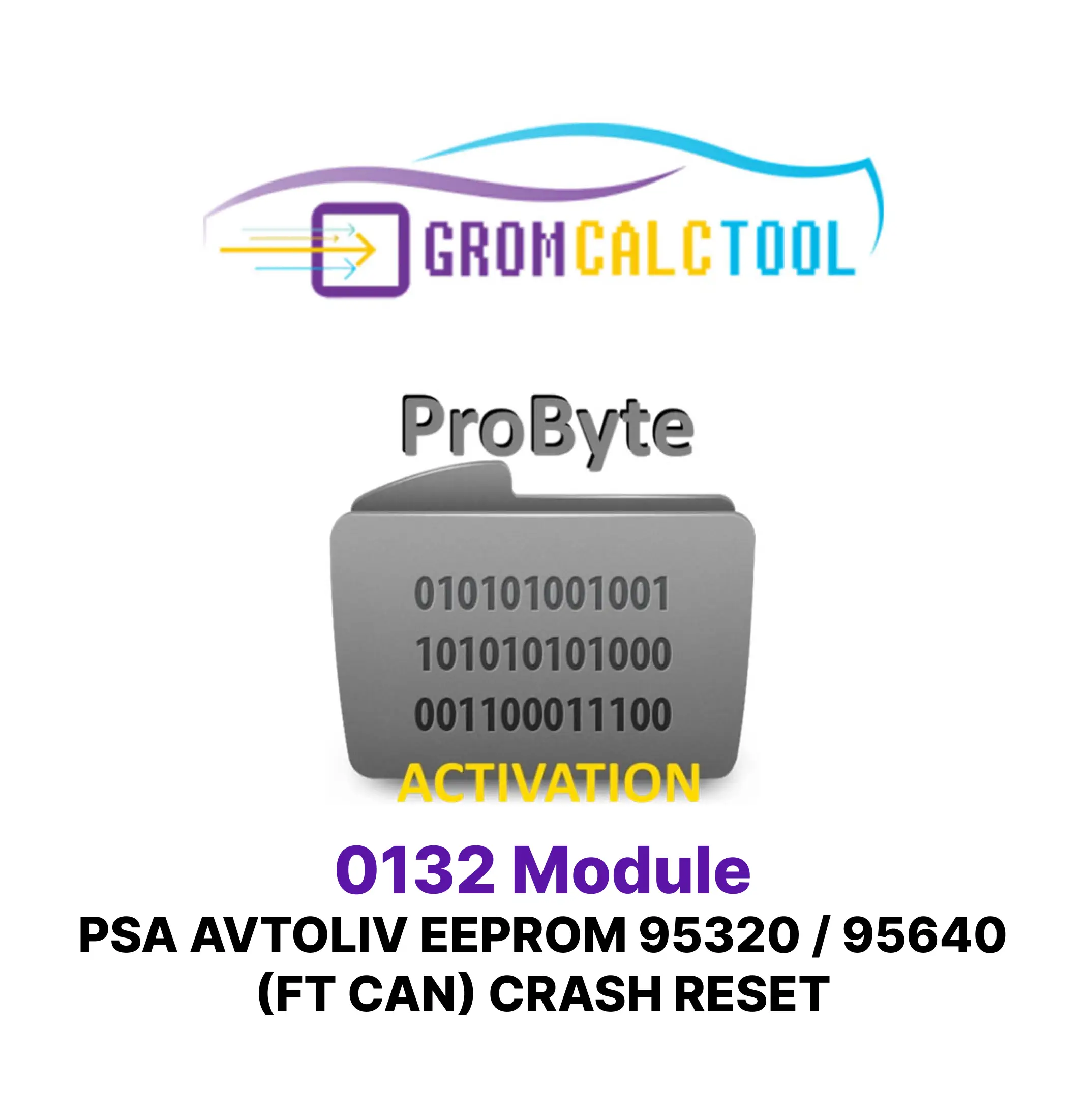Grom Calc Tool (5) (1) Réinitialisation en cas de panne du module GromCalcTool 0132 PSA Avtoliv EEPROM 95320 / 95640 (FT CAN) – Image 1