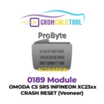 Module GromCalcTool 0189 RÉINITIALISATION DE CRASH OMODA C5 SRS INFINEON XC23xx (Veoneer)