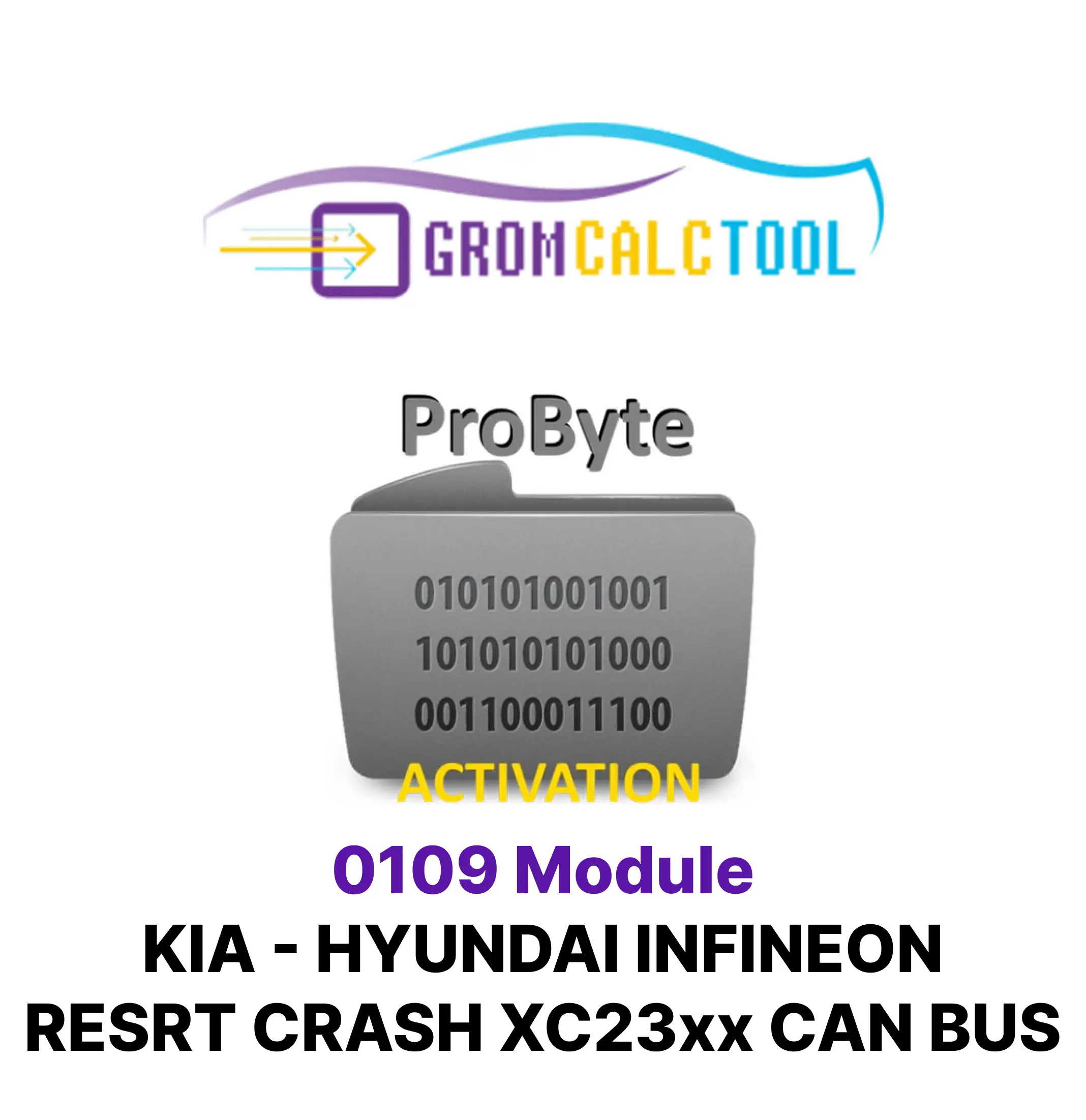 Grom-Calc-Tool-_3_ (1) Module GromCalcTool 0109 Kia - Hyundai INFINEON Réinitialisation Crash XC23xx CAN BUS – Image 1