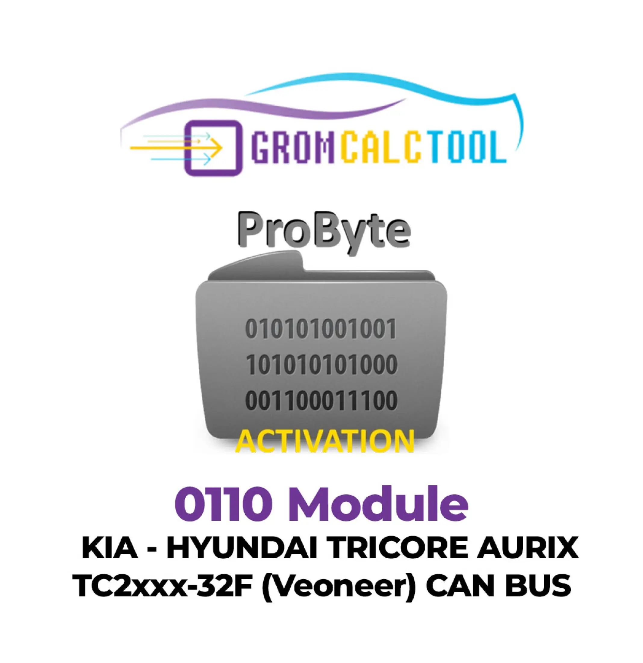 Grom-Calc-Tool-_4_ (1) Module GromCalcTool 0110 Kia - Hyundai TRICORE AURIX TC2xxx-32F (Veoneer) CAN BUS – Image 1