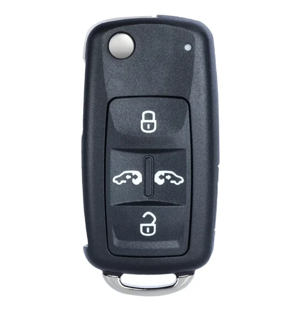 (433Mhz) 7E0 837 202 BK Flip Key For VW Multivan Sharan 2016-2017 – Image 2
