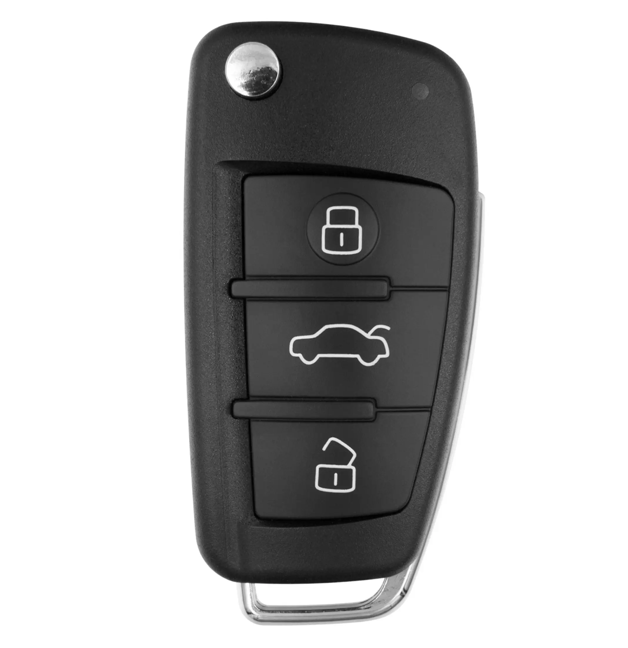 clé-audi (1) (434Mhz) 4F0837220M/220T Flip Remote Key For Audi A6 Q7 S6 – Image 1