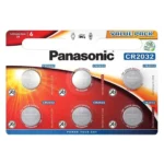 Panasonic CR2032 3V 6 Piles