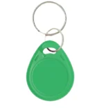 Carte Porte-clés VertRFID KeyFob Tag 125Khz Carte Porte-clés Vert